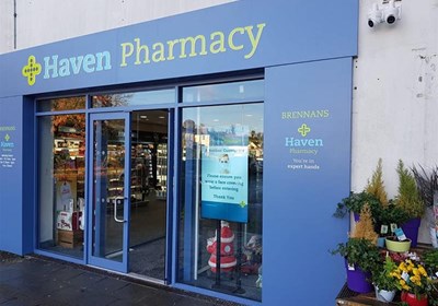 Haven Pharmacy Exterior Signage Mullingar
