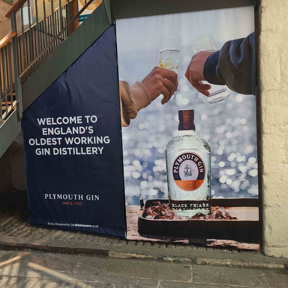 Plymouth Gin Banner