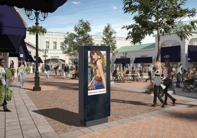 Exterior digital signage display screens