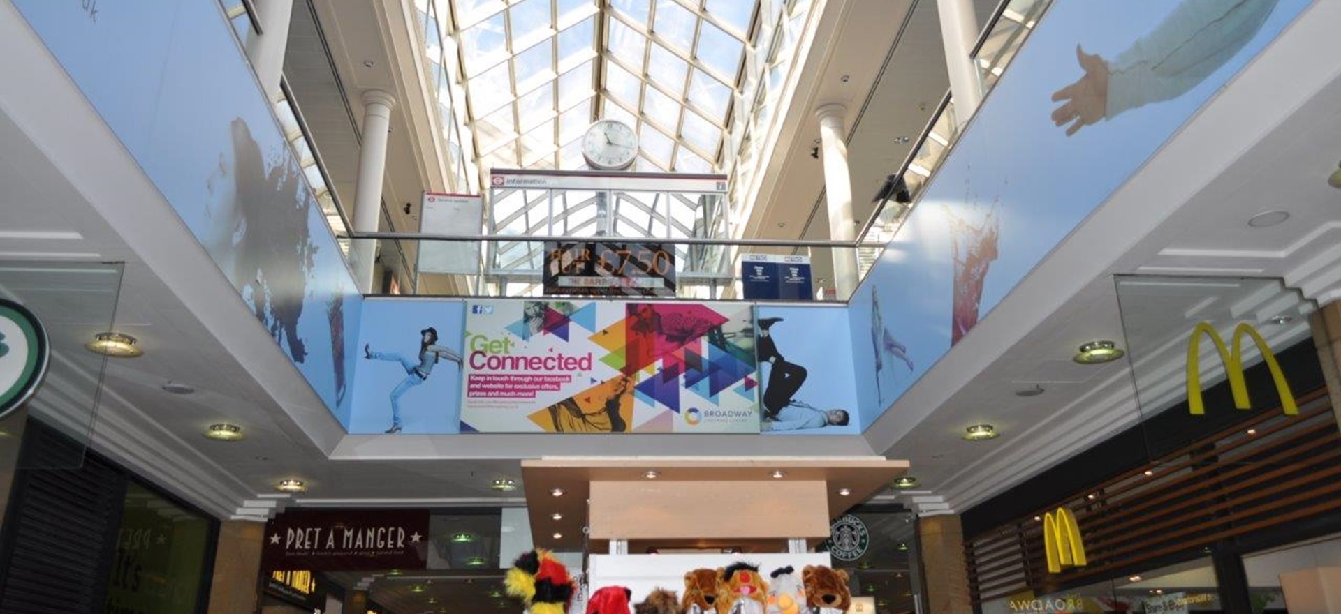 Retail Shopping Centre Interior Signs & Graphics