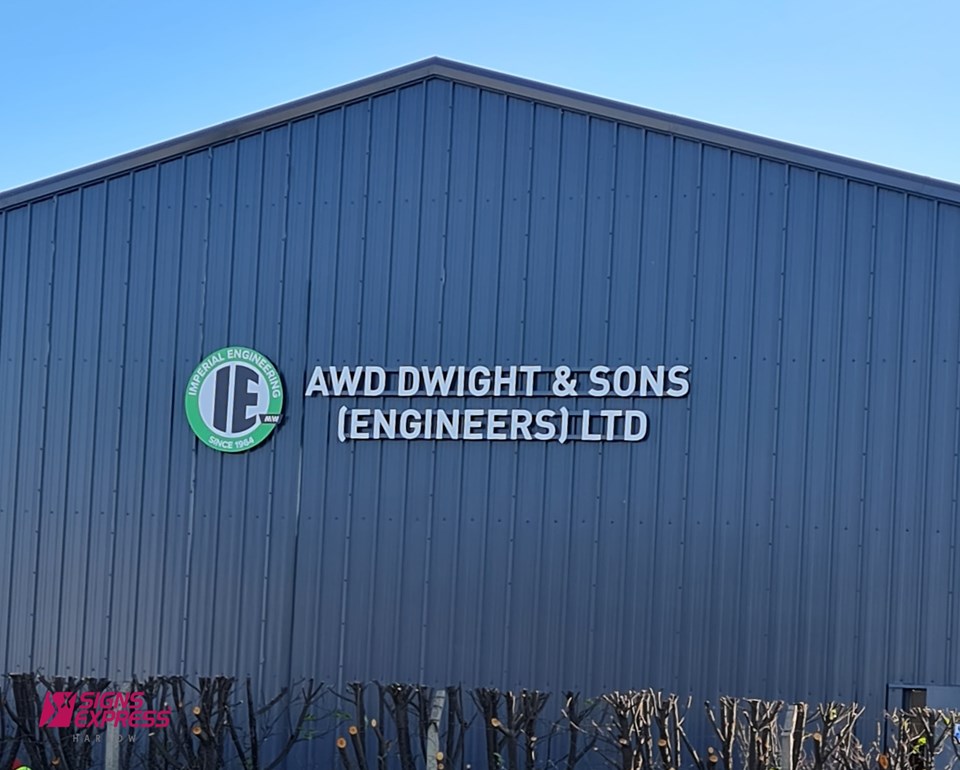 Warehouse Signage For Imperial Engineering By Signs Express Harlow