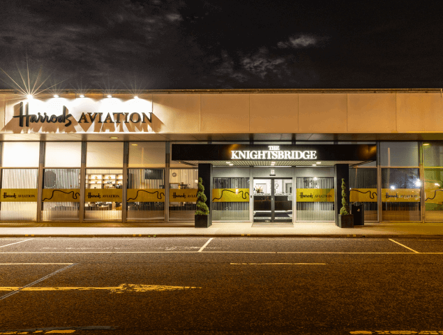 Knightbridge Terminal New External Signage At Stansted Airport By Signs Express Harlow