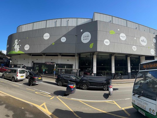 Five Valleys Shopping Centre - Exterior Signage