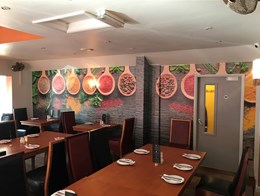 Colourful Food Wall Graphics Interior Signage Grimsby