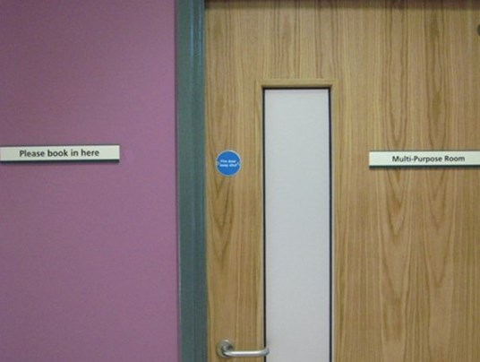 Roundwell Medical Centre - Door And Corridor Signs