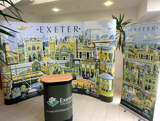 Large Sized Exhibition Exhibition Displays Exeter City Council 1