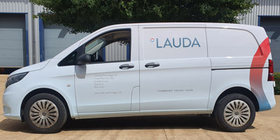 Fully wrapped Mercedes Vito for Lauda Technology Ltd