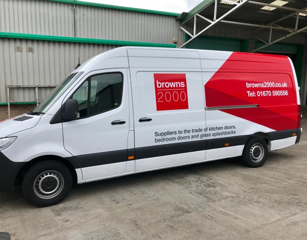Browns 2000 - Side Vehicle Graphics