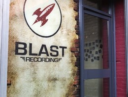 Blast Recording Brick And Concrete Effect Printed Window Graphics Gateshead