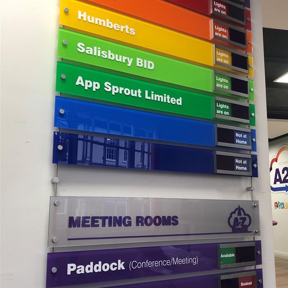 Office Signs Meeting Room Wayfinding Signage Salisbury