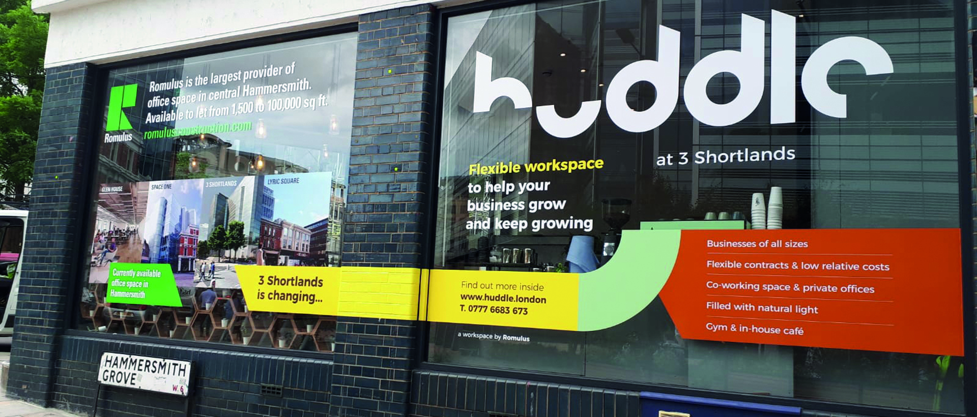 Exterior Window Graphics