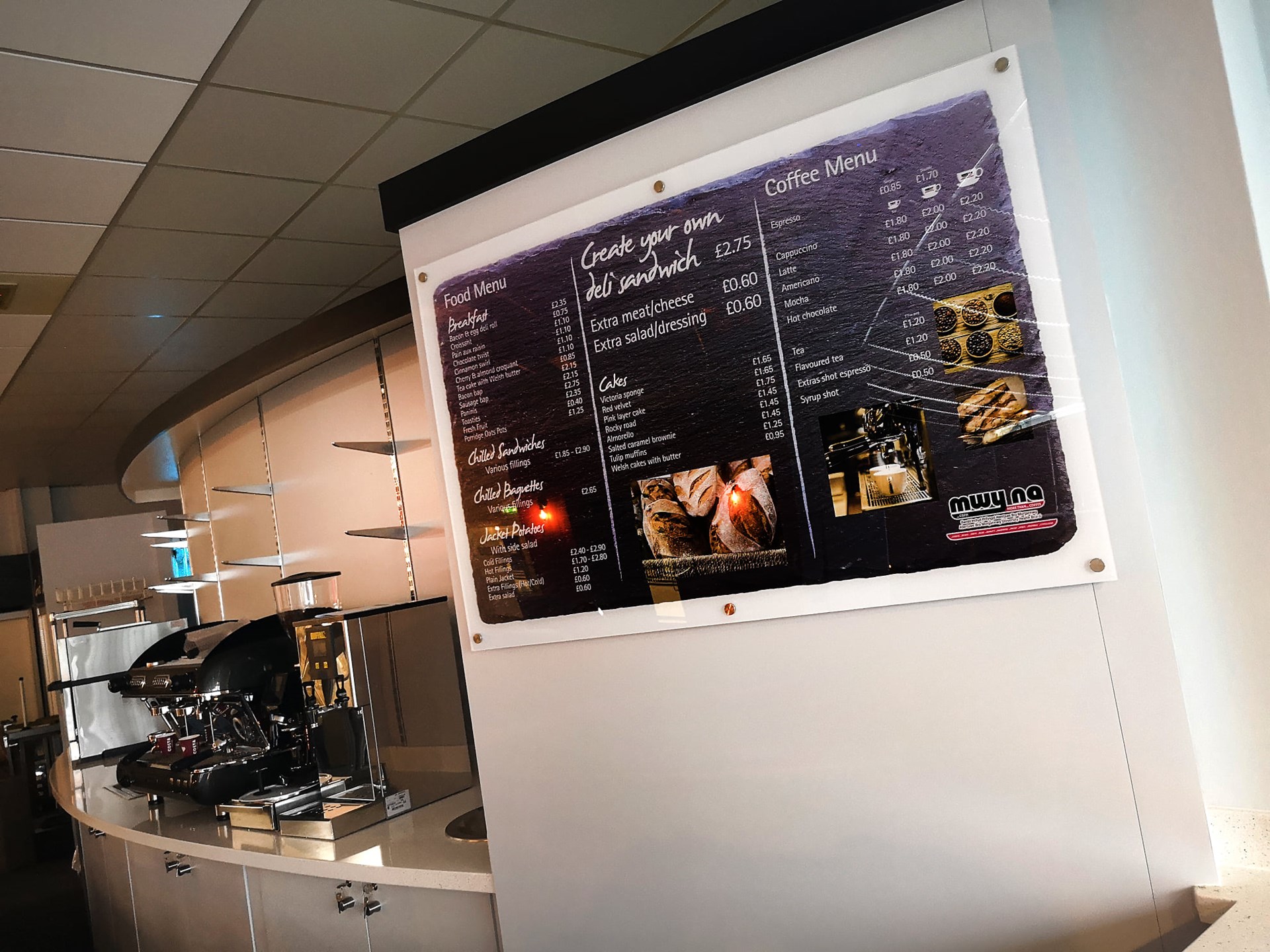 Branded Menu Boards
