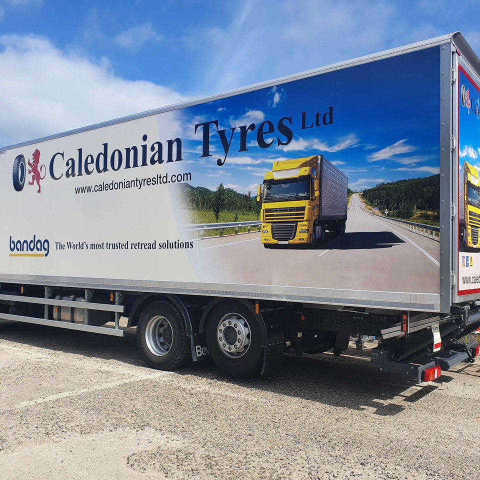 Acros Vehiclegraphics Fleet Caledoniantyres Sxglasgow