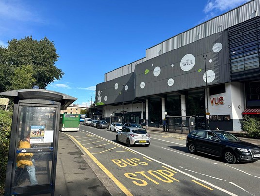 Five Valleys Shopping Centre Exterior Sign