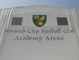 Building Wrap For Norwich City Football Club Acade Norwich
