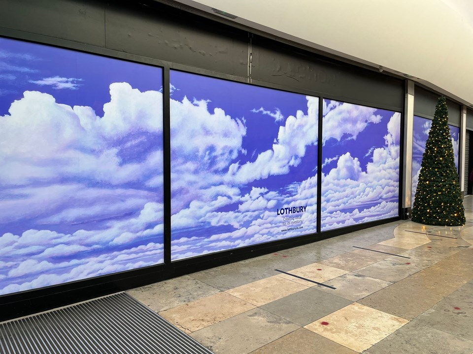 Shop Window Graphics For Clarendon Centre By Signs Express Oxford