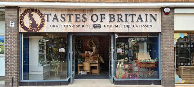 Shop front and fascia signage