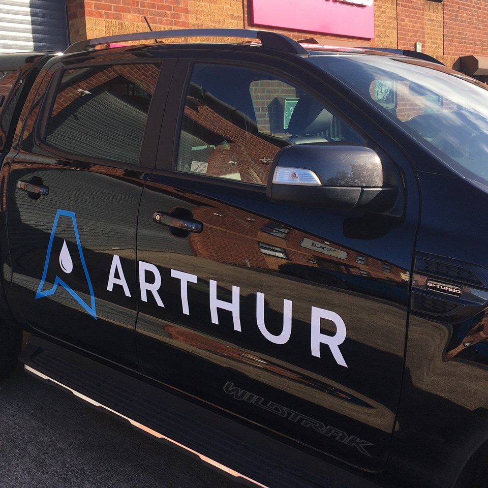 Cad Cut Vehicle Graphics Arthur Signs Express Loughborough
