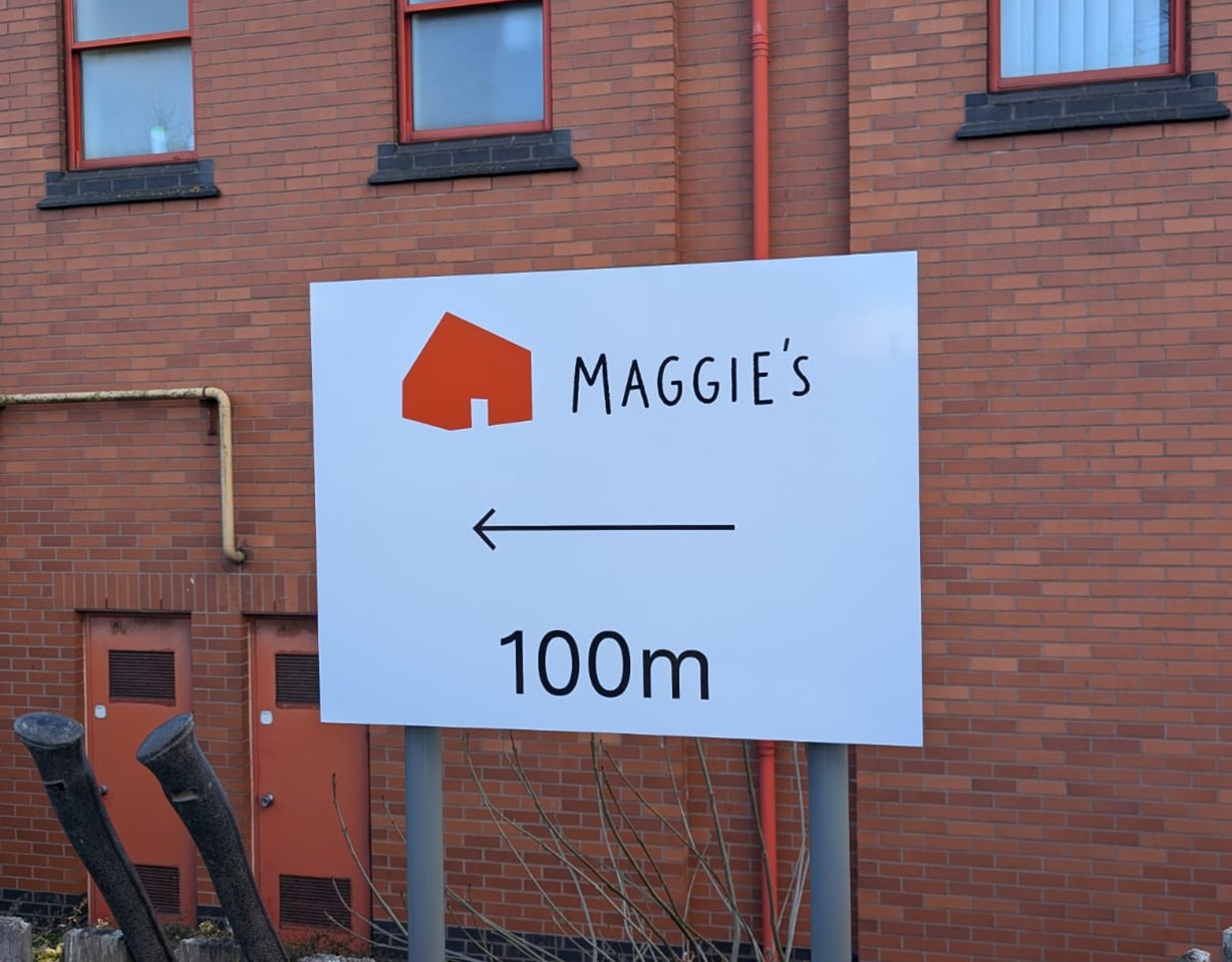 Maggie's - Exterior Sign (1)
