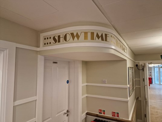 Cedar Care Homes Vinyl Letters