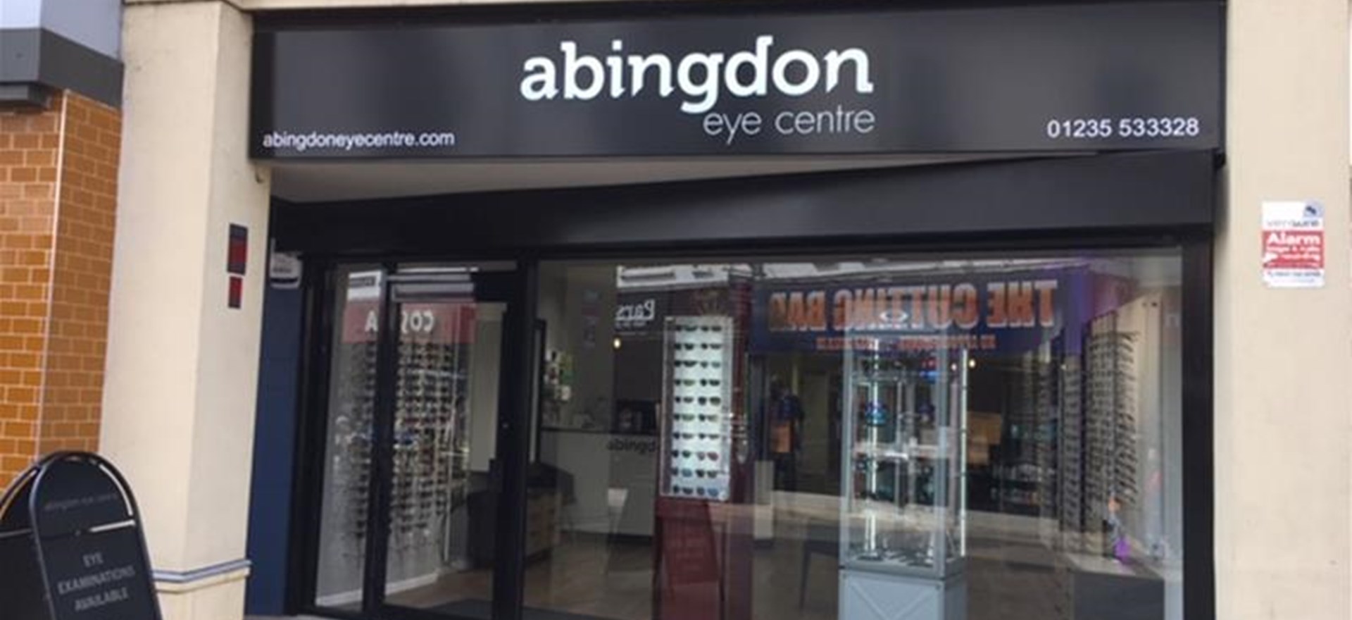 Abingdon Eye Centre Exterior Shop Sigage Oxford
