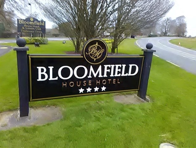 Bloomfielod House Hotel Exterior Signage Mullingar