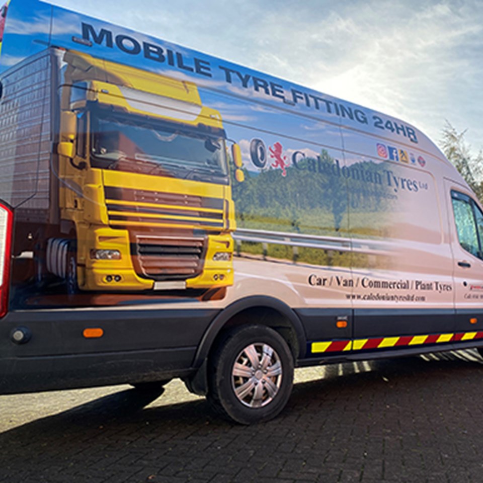 Jumbo4 Vehiclegraphics Fleet Caledoniantyres Sxglasgow