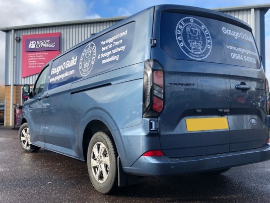 Shaped & Coloured Coded Magnetic Panels For Ford Transit Custom