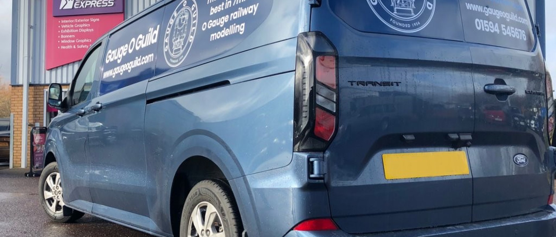 Shaped & Coloured Coded Magnetic Panels For Ford Transit Custom