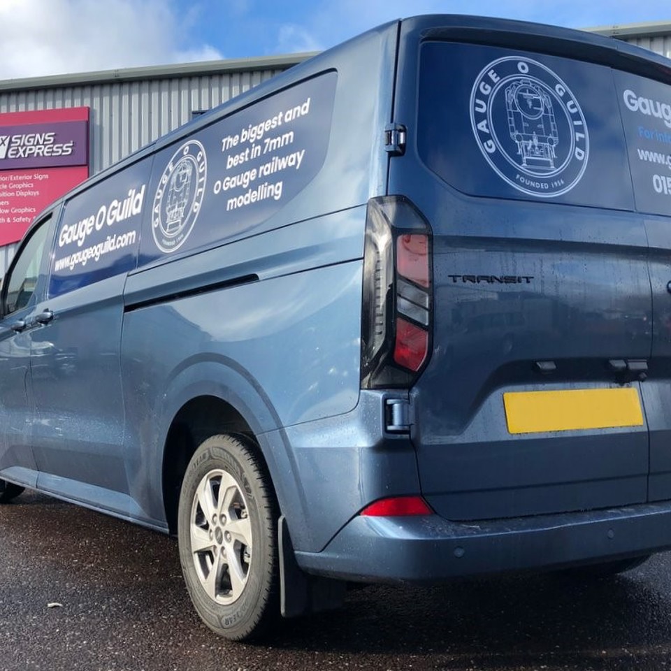Shaped & Coloured Coded Magnetic Panels For Ford Transit Custom