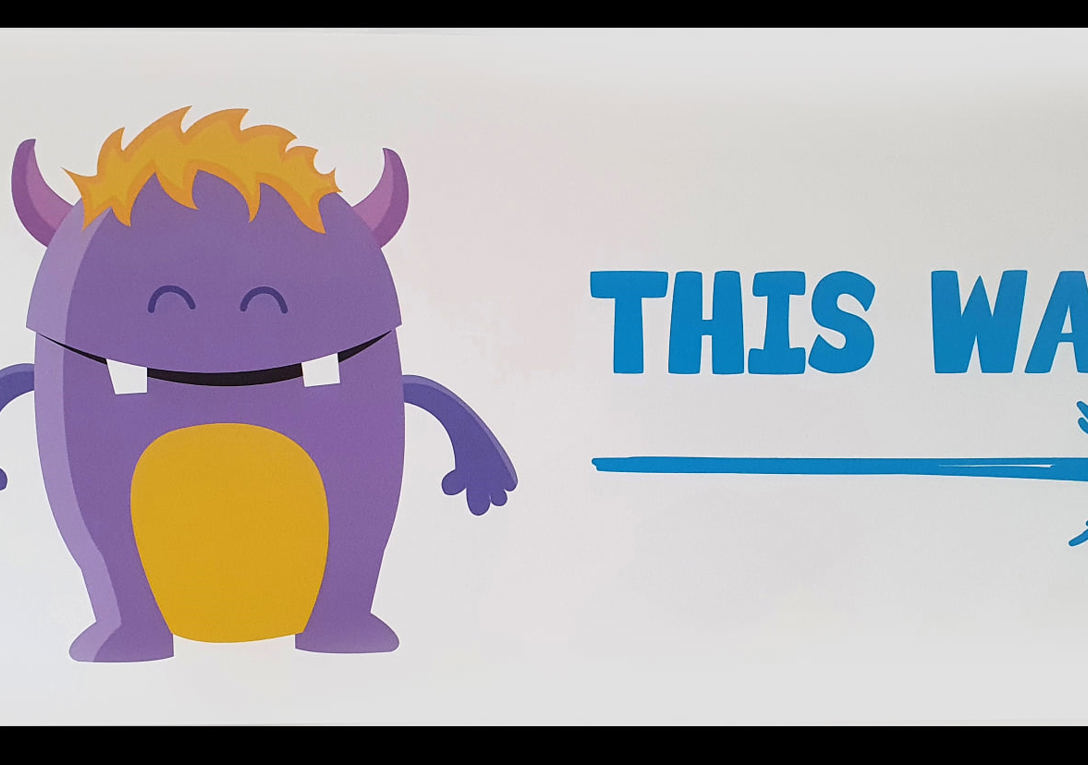 Wayfinding Wall Graphics