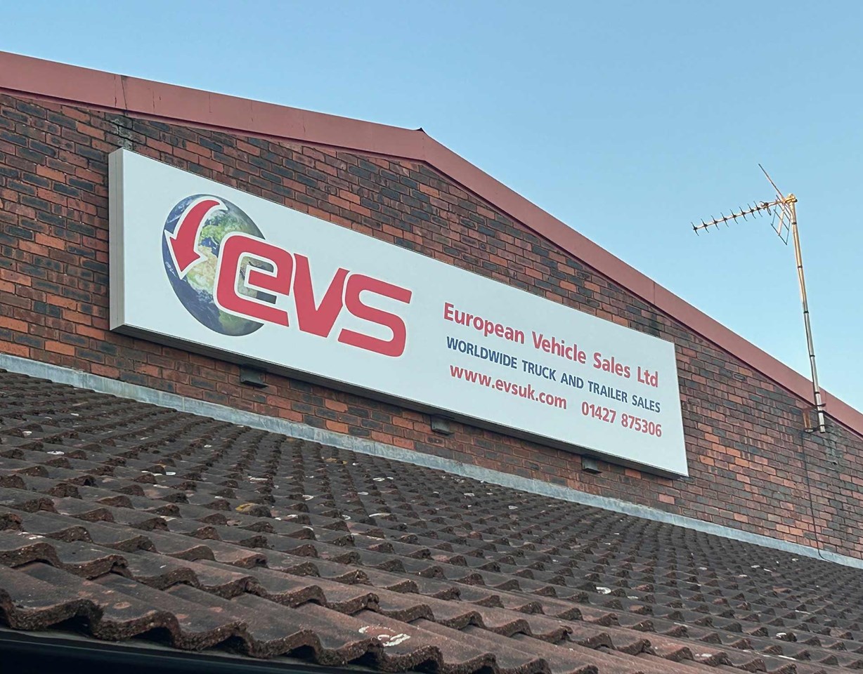 EVS Sandtoft Main Sign