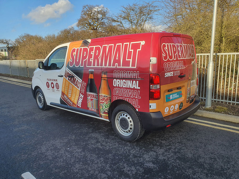 Vehicle Graphics in Harlow Signs Express