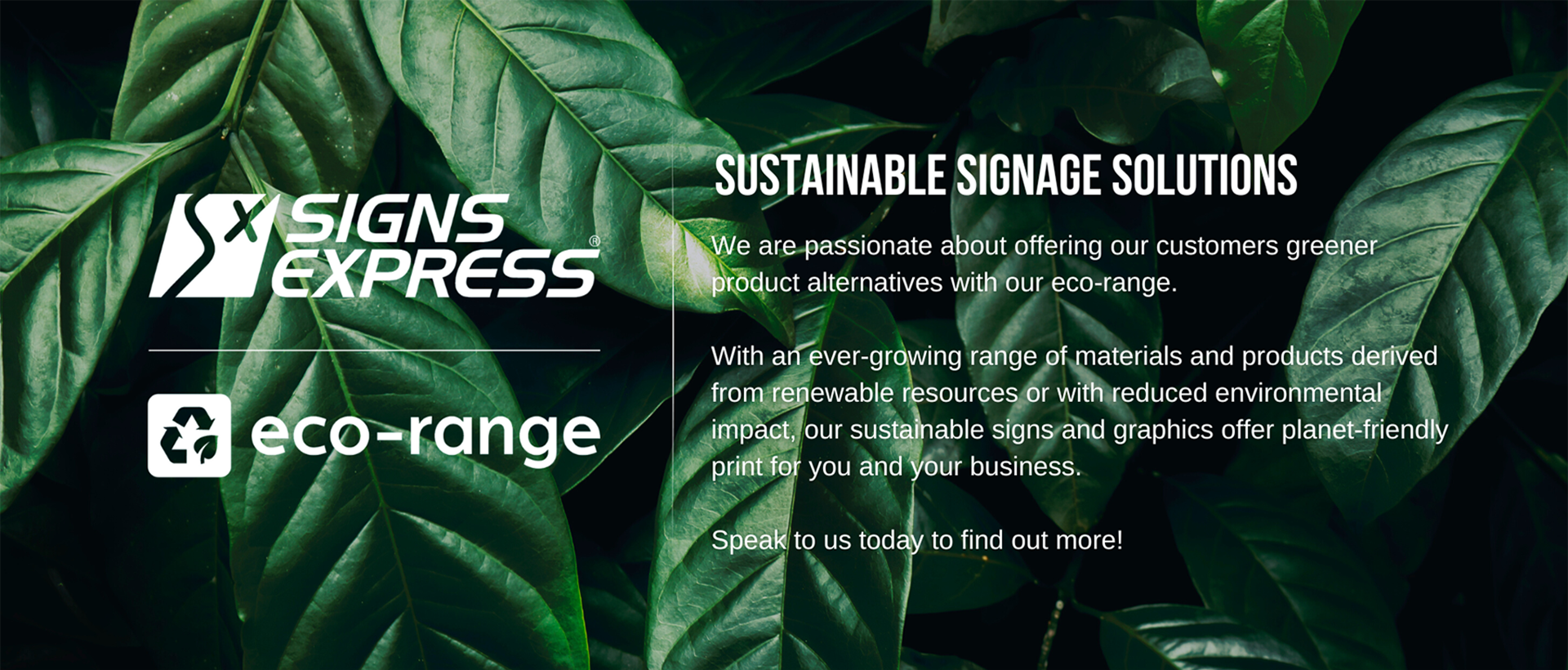 Website Sustainable Signage Solutions