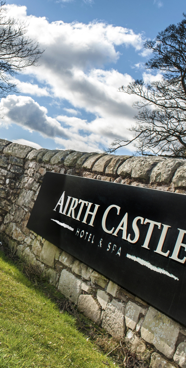 Flat cut letters sign