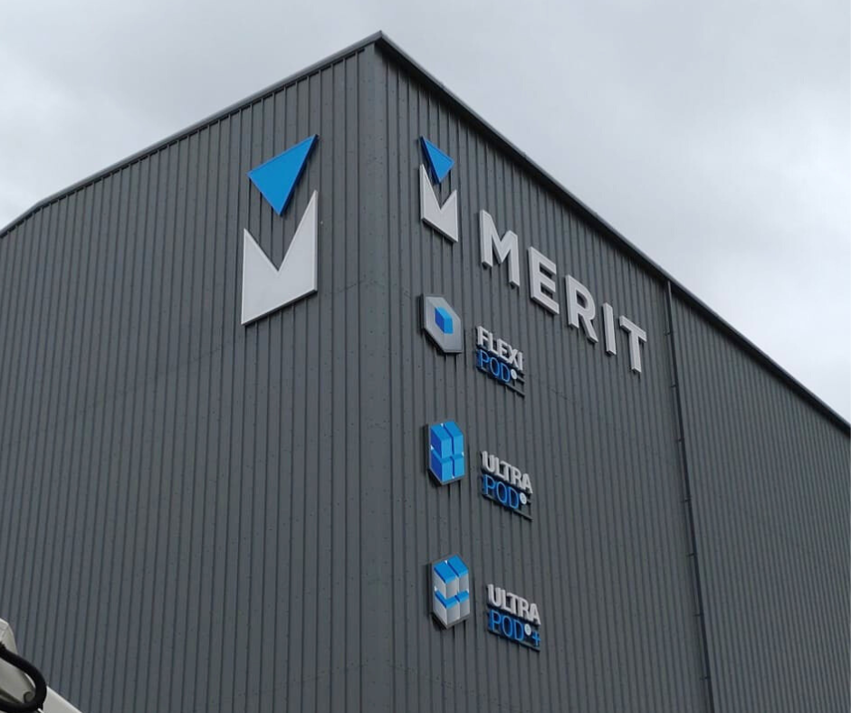 Merit Factory Signage