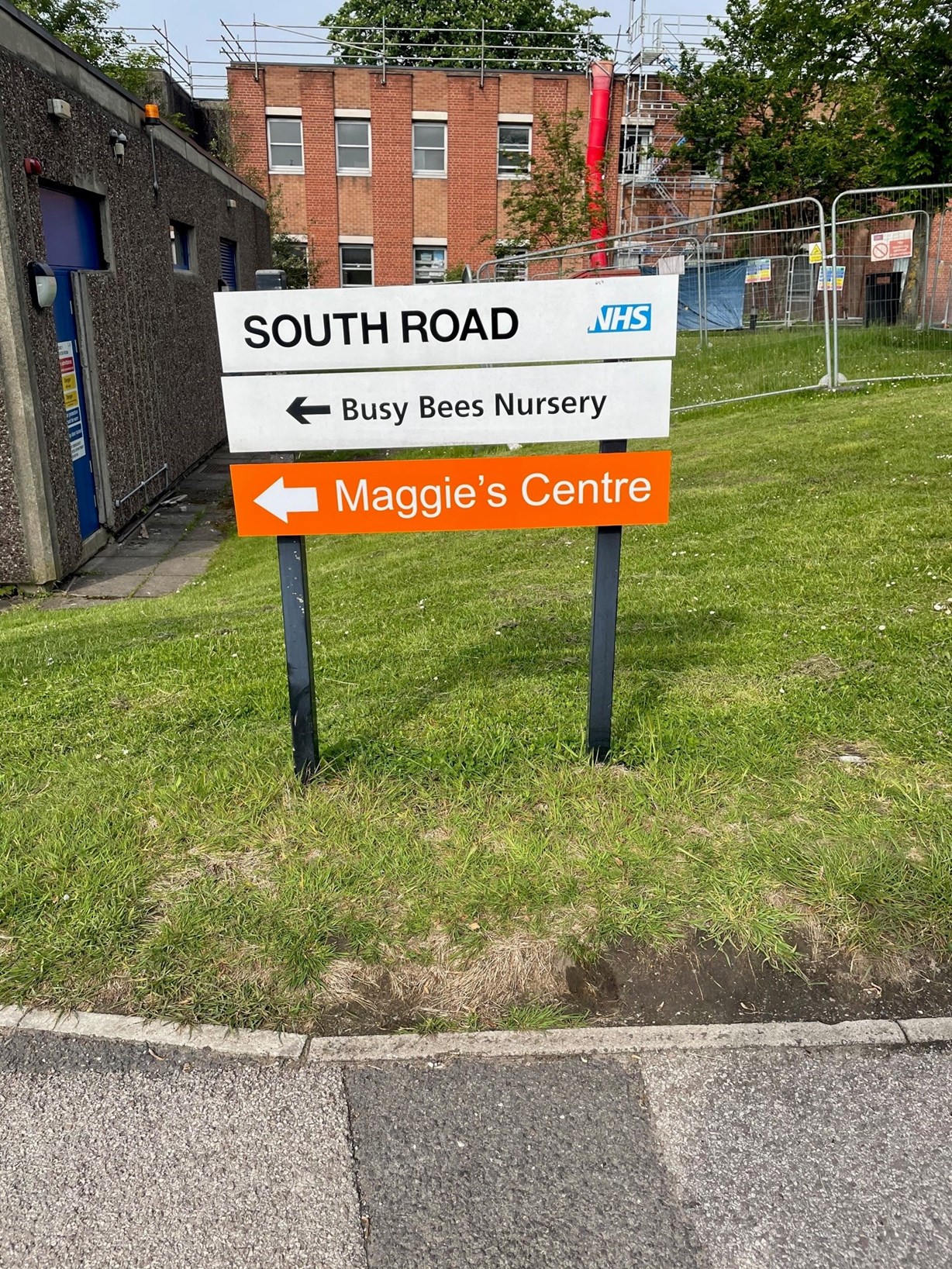 Maggies NHS Directional Signage
