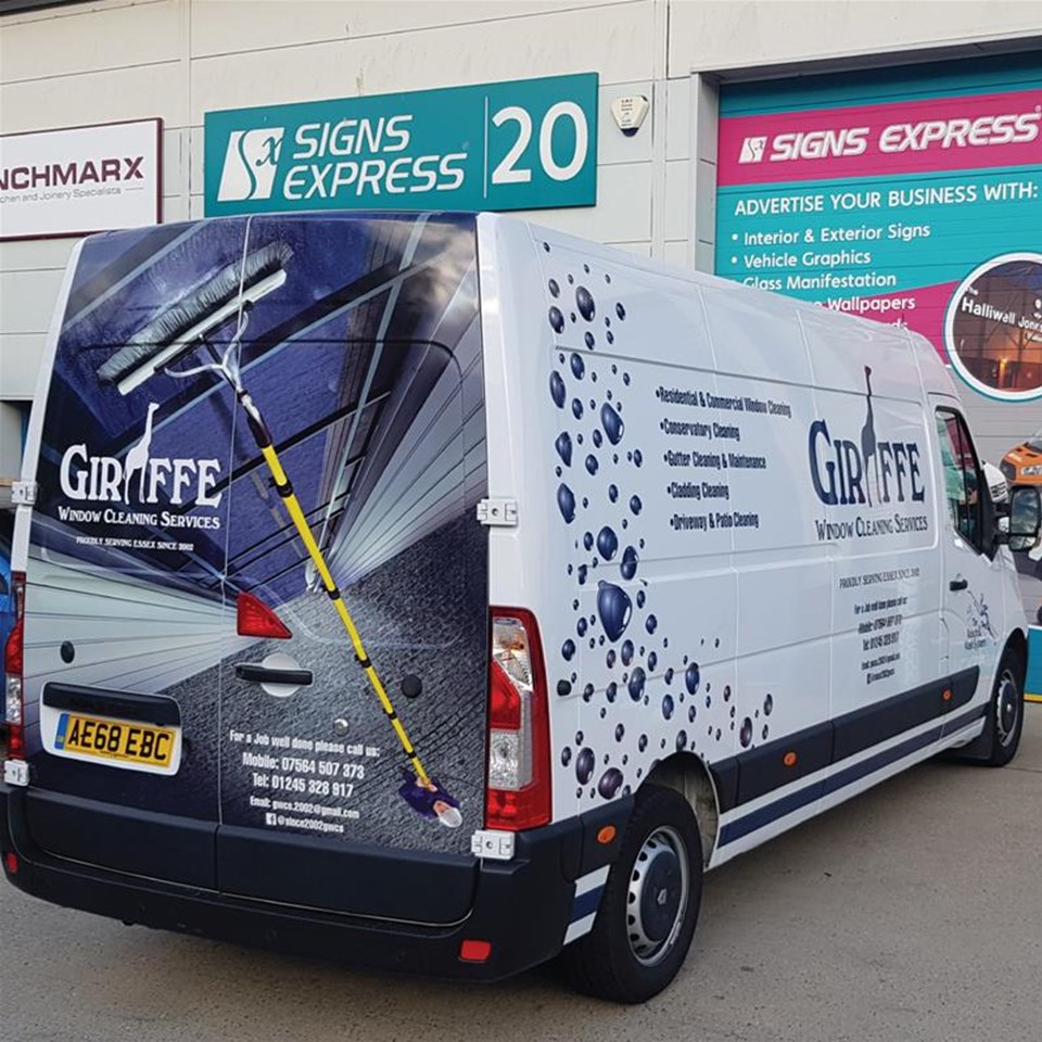 Partial Vehicle Graphic Wrap Basildon