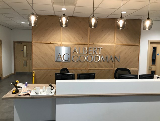 Albert Goodwin Office Signage