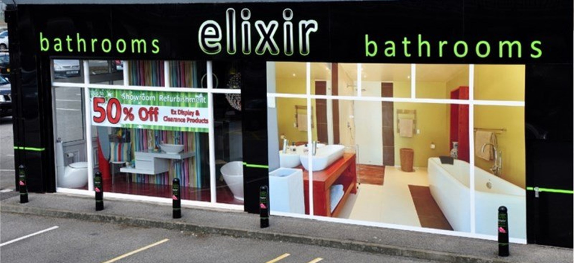Elixir Shop Front Sign Lincoln