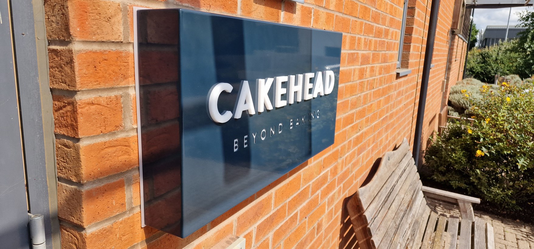 Cakehead Illuminated Signs Small Close Up