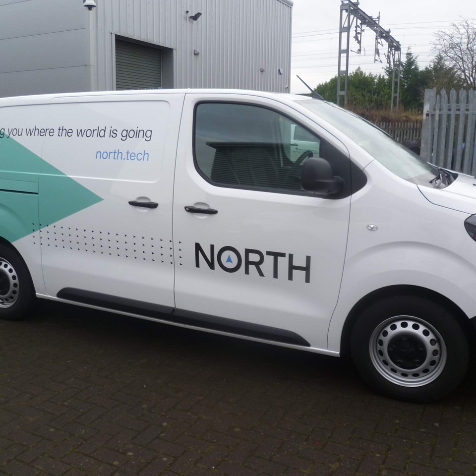 Commercial Van Graphics For North By Signs Express Glasgow