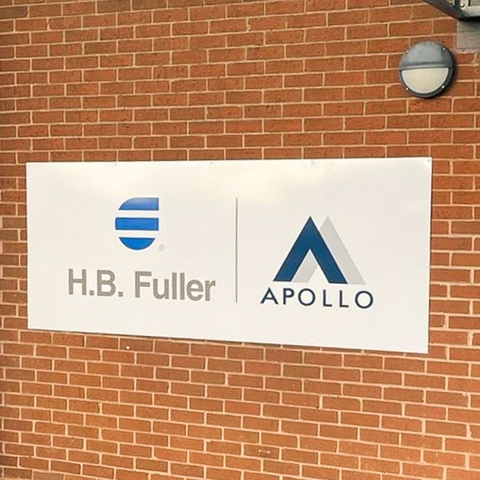 Rebrand using existing signage