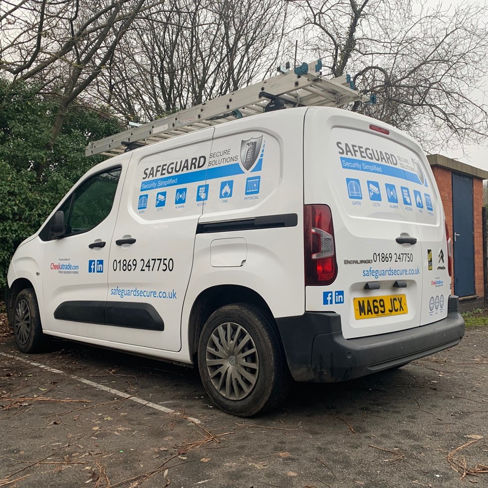 Turnkey signage solution for Safeguard Secure Solutions