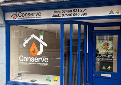 Gloss Laminated Digital Print On 3mm Aluminium Composite & Contour Cut Window Graphics