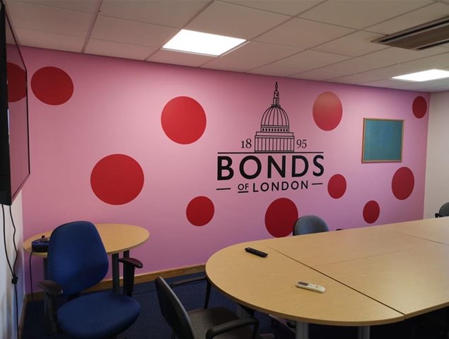 Bonds Wall Graphics By Signs Express Loughborough