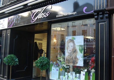 Fascia Signage For Gloss Hair Salon Exterior Signage Mullingar