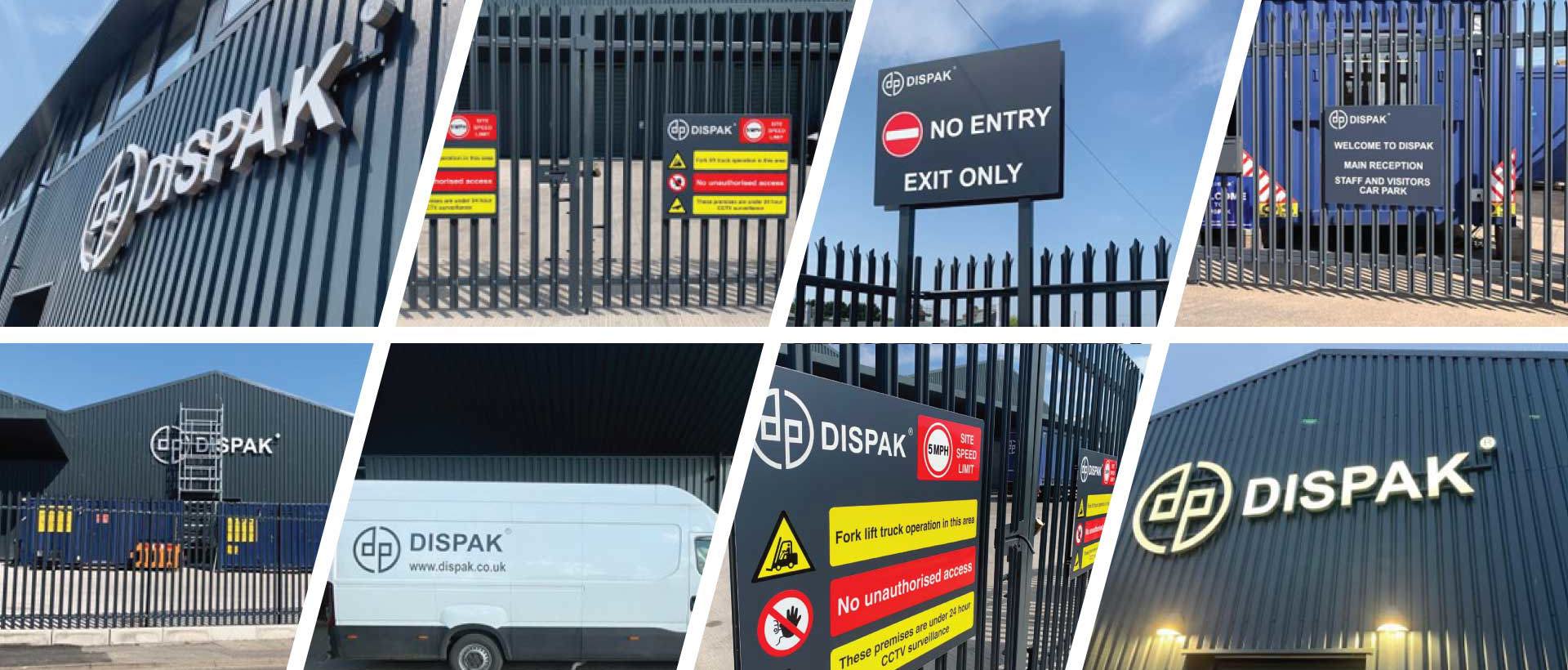 Complete Signage Complete Signage Solution for Specialist Packaging Supplier, DISPAK, in ...