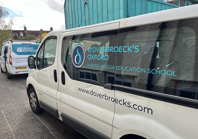 Branded Van Graphics For Doverbroecks School By Signs Express Oxford