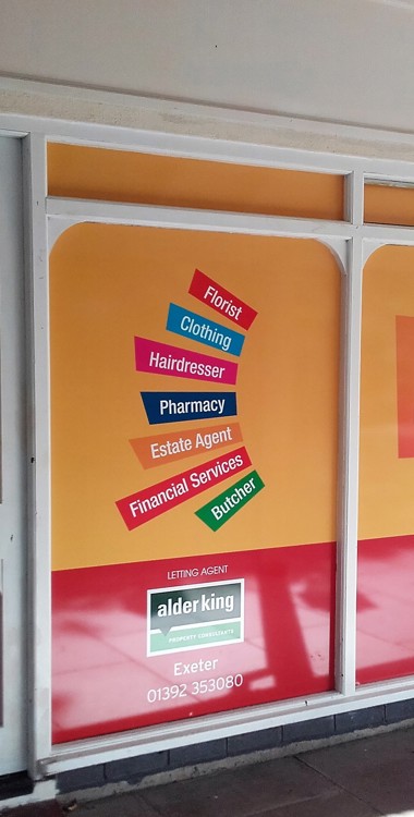 Full colour window graphics